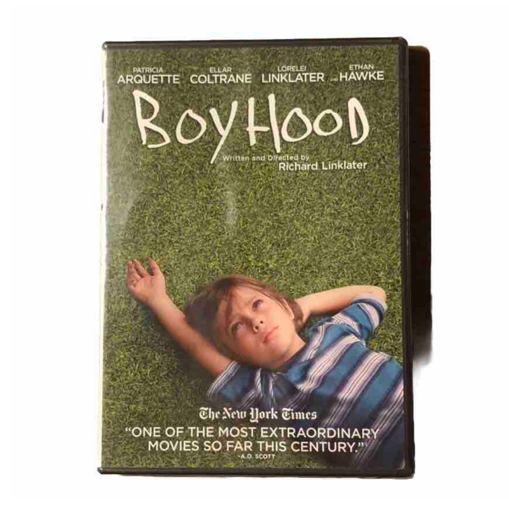 Boyhood movie New DVD - director Richard Linklater Patricia Arquette Ethan Hawke